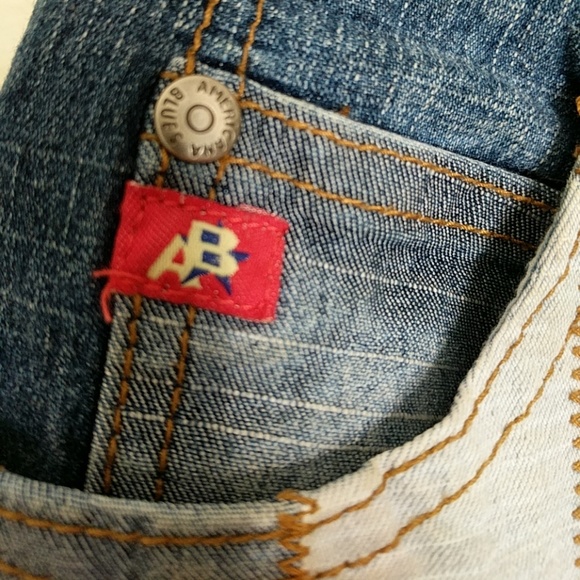 Americana Blues denim skirt - Picture 4 of 6